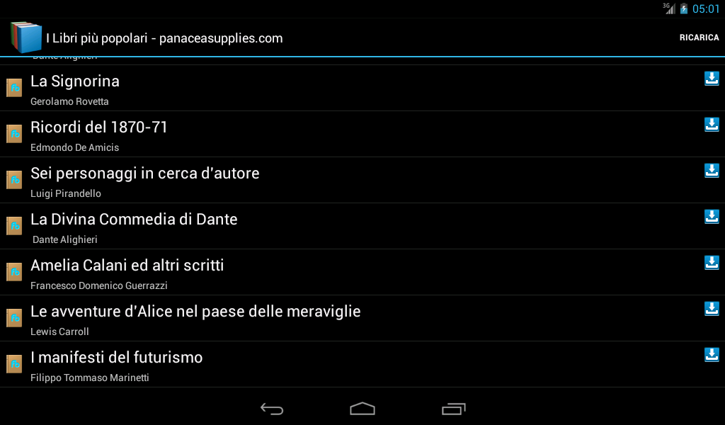   Libri gratis in italiano- screenshot 