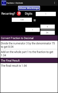 How to mod Fractions Decimals Calculator 6 apk for android