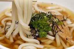 Udon Noodles in Shiitake-Ginger Broth