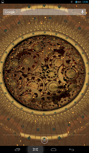 Steampunk Sun Live Wallpaper