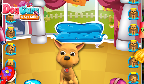 Android application Dog Care &amp; Spa Salon screenshort