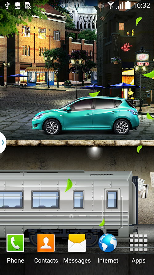 Android application Night City Live Wallpaper HD screenshort