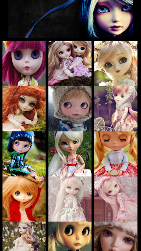 Cute Girls Dolls Wallpaper