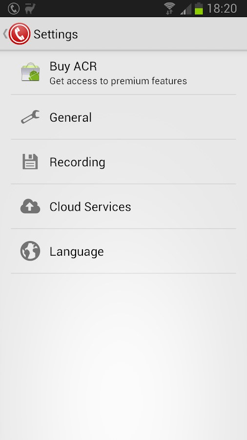 Call Recorder - ACR - screenshot