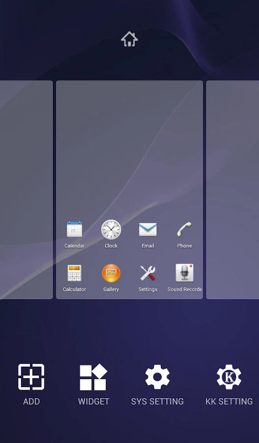 eXperian-Z3 Theme -KK Launcher- screenshot