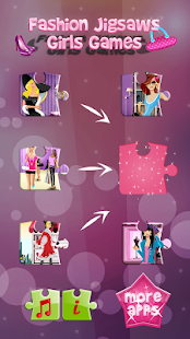 Lastest Fashion Jigsaw Girls Games APK