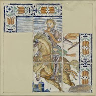 Tegeltableau met prins Maurits