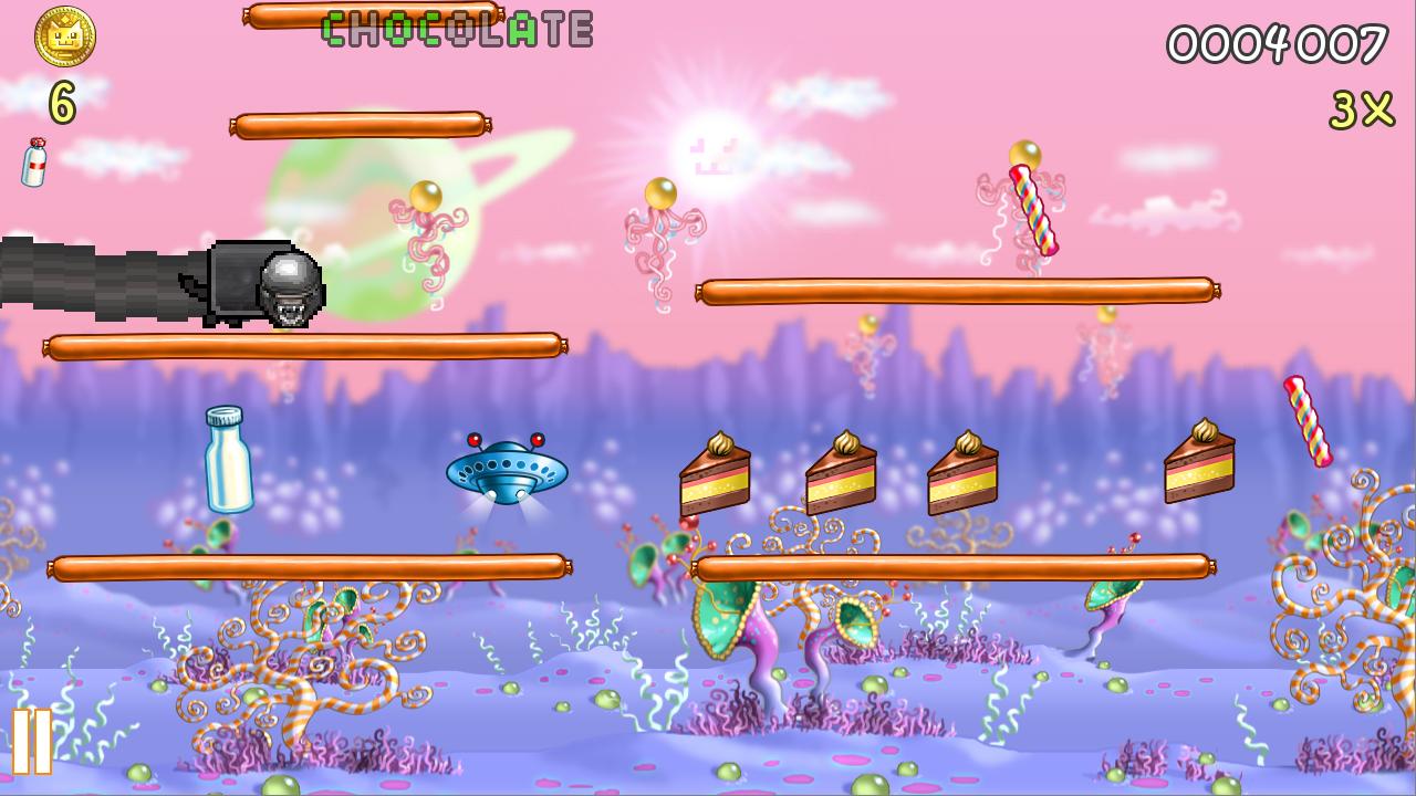    Nyan Cat: Lost In Space- screenshot  
