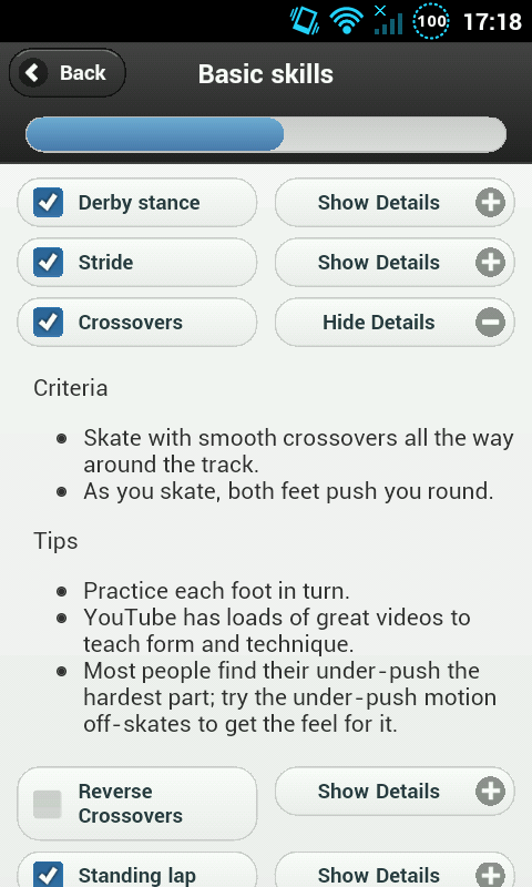 Minimum Skills - Roller Derby Screen 3