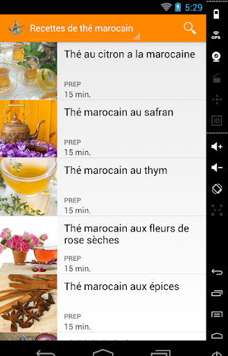 Thé marocain recettes