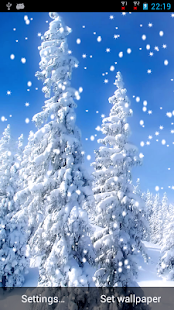 Download Snow Fall Live Wallpaper APK