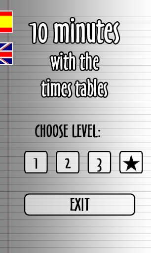 10 minutes with times tables