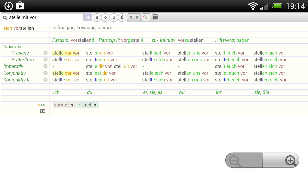 Das Verbarium 200 German Verbs - Android Apps on Google Play