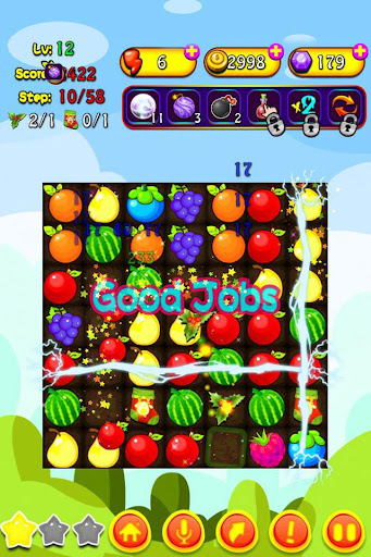 【免費休閒App】Cartoon Fruit Saga-APP點子