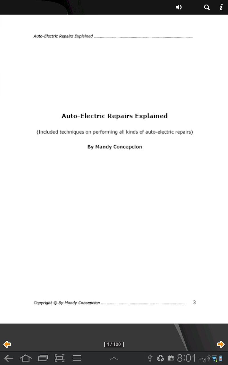 AutoElectric Repairs Explained Screen 3