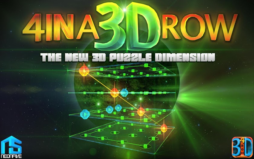 4 IN A 3D ROW Screen 1