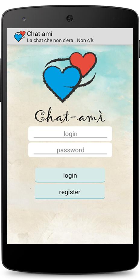 Android application Chat-amì - The Privacy Chat screenshort