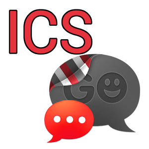 GO SMS THEME - Smooth ICS Red.apk 1.4