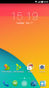 Mini Launcher（Kitkat UI） - screenshot thumbnail
