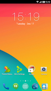 Mini Launcher(Kitkat UI) - screenshot thumbnail