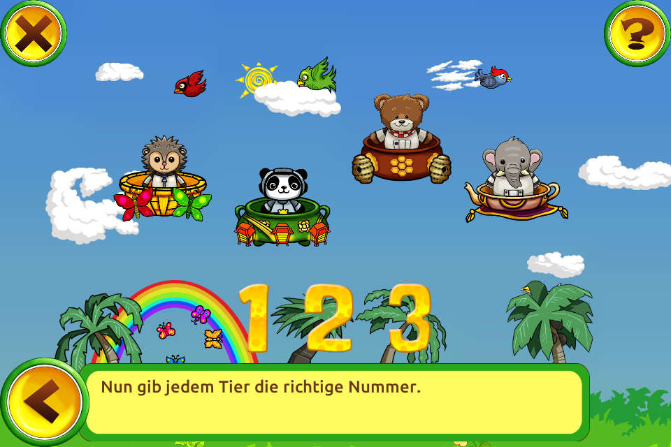 Android application Learning Numbers for Kids Free screenshort