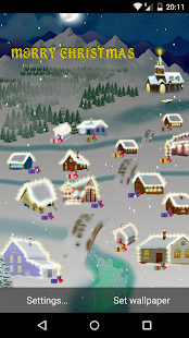 Christmas Night Live Wallpaper Screenshots 4