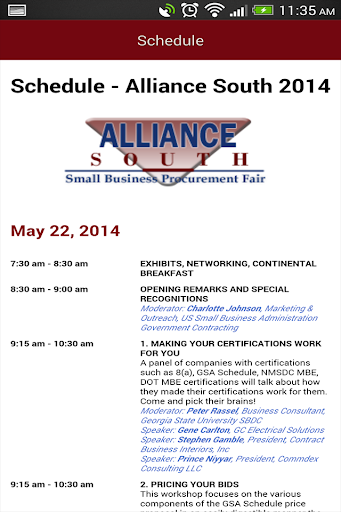免費下載商業APP|Alliance South 2014 app開箱文|APP開箱王