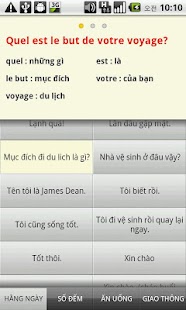 Lastest hội thoại tiếng Pháp APK