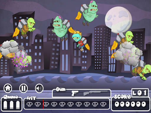 【免費休閒App】Jetpack Zombie Hunter FREE-APP點子