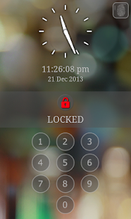 Fingerprint/Keypad Lock Screen - screenshot thumbnail