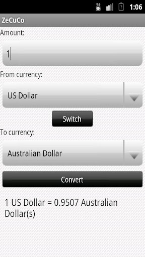 ZeCuCo -Zed Currency Converter