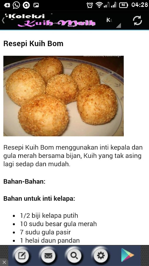 Aneka Resepi Kuih-Muih Tradisi - Android Apps on Google Play