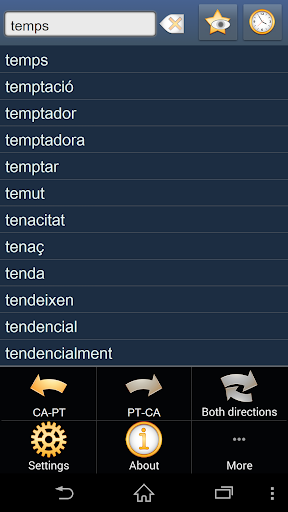 Catalan Portuguese dictionary