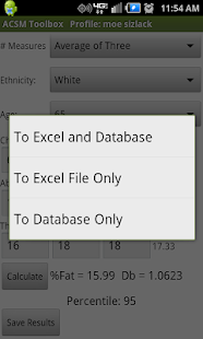 acsm guidelines on body fat percentage