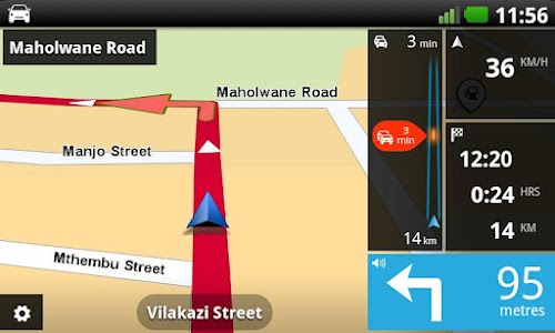 Screenshot TomTom Southern Africa v1.4