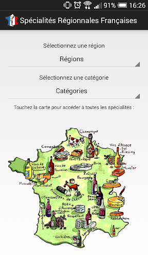 Spécialités Régionales France