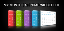 My Month Calendar Widget Lite APK