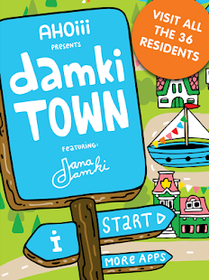 Damki Town – Colouring Book