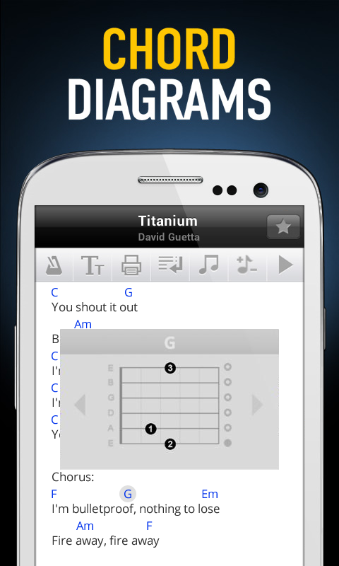 Ultimate Guitar Tabs & Chords - screenshot