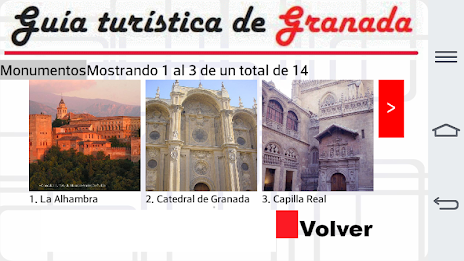 Granada tourist guide poster 4