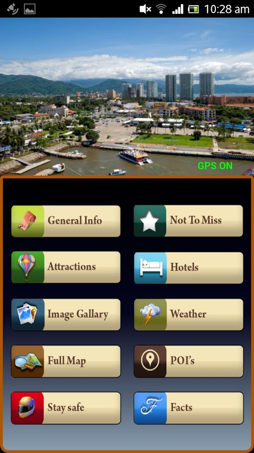 Android application Puerto Vallarta Offline Guide screenshort