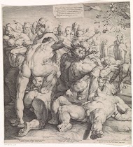 Fortuna verdeelt haar geschenken (linker blad)