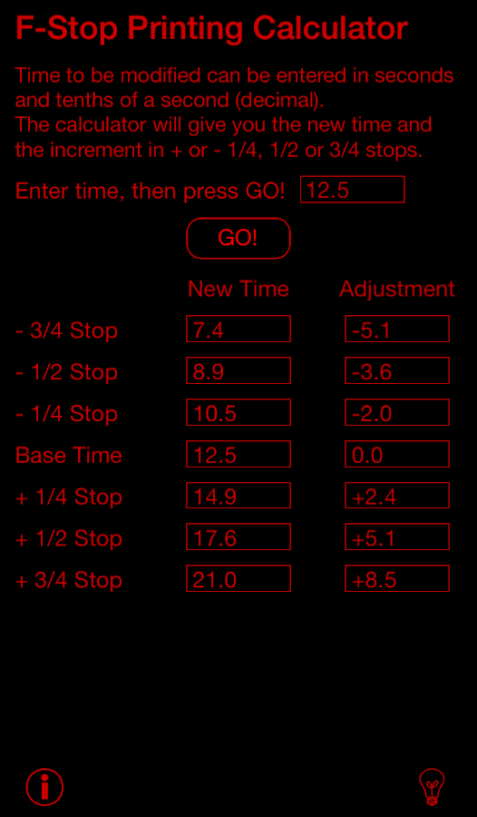 fStop Printing Calculator Android Apps on Google Play