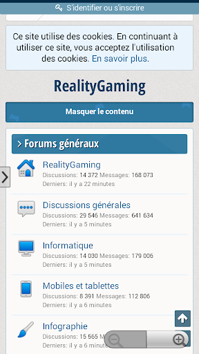 RealityGaming - Application