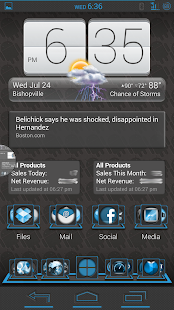 BigDX Clean Theme CM10 AOKP - screenshot thumbnail