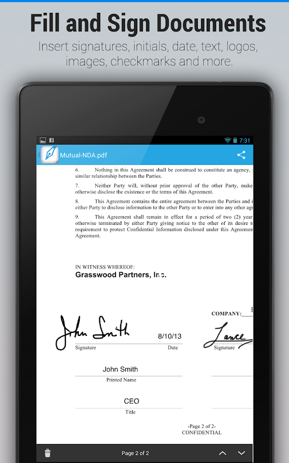 SignEasySign & Fill Documents Android Apps on Google Play