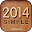 卓上カレンダー2014：シンプルカレンダー 「ウィジェット」 Download on Windows