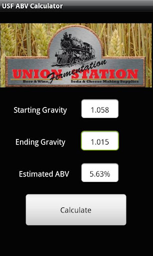 USF ABV Calculator