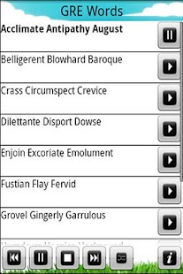 GRE SAT Words Audio 200 Screenshots 1