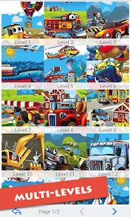 Cartoon Vehicles For Kids